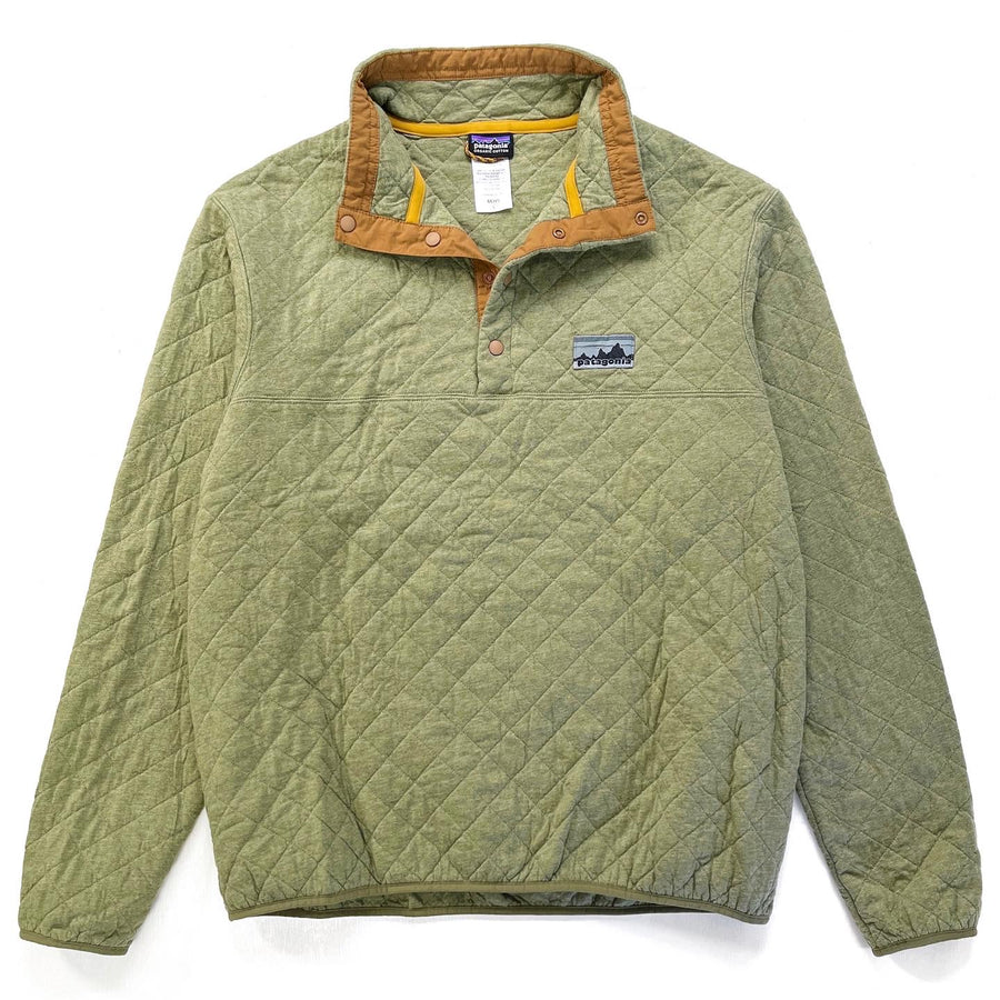2014 Patagonia Legacy Diamond Quilt Snap-T, Fatigue Green (L)