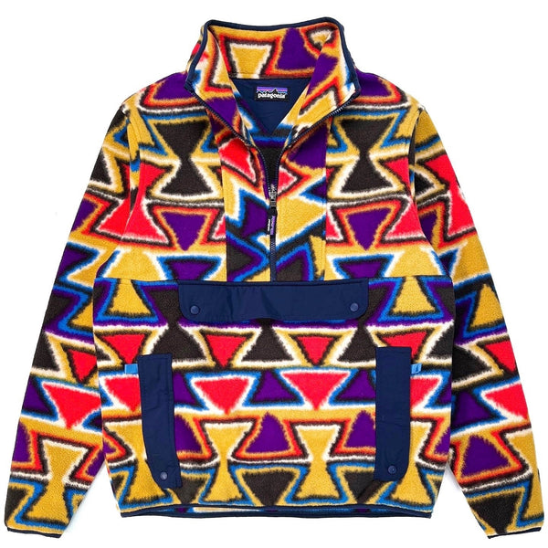 2020 Patagonia Printed Synchilla Anorak, Vision Quest: Coral (M)