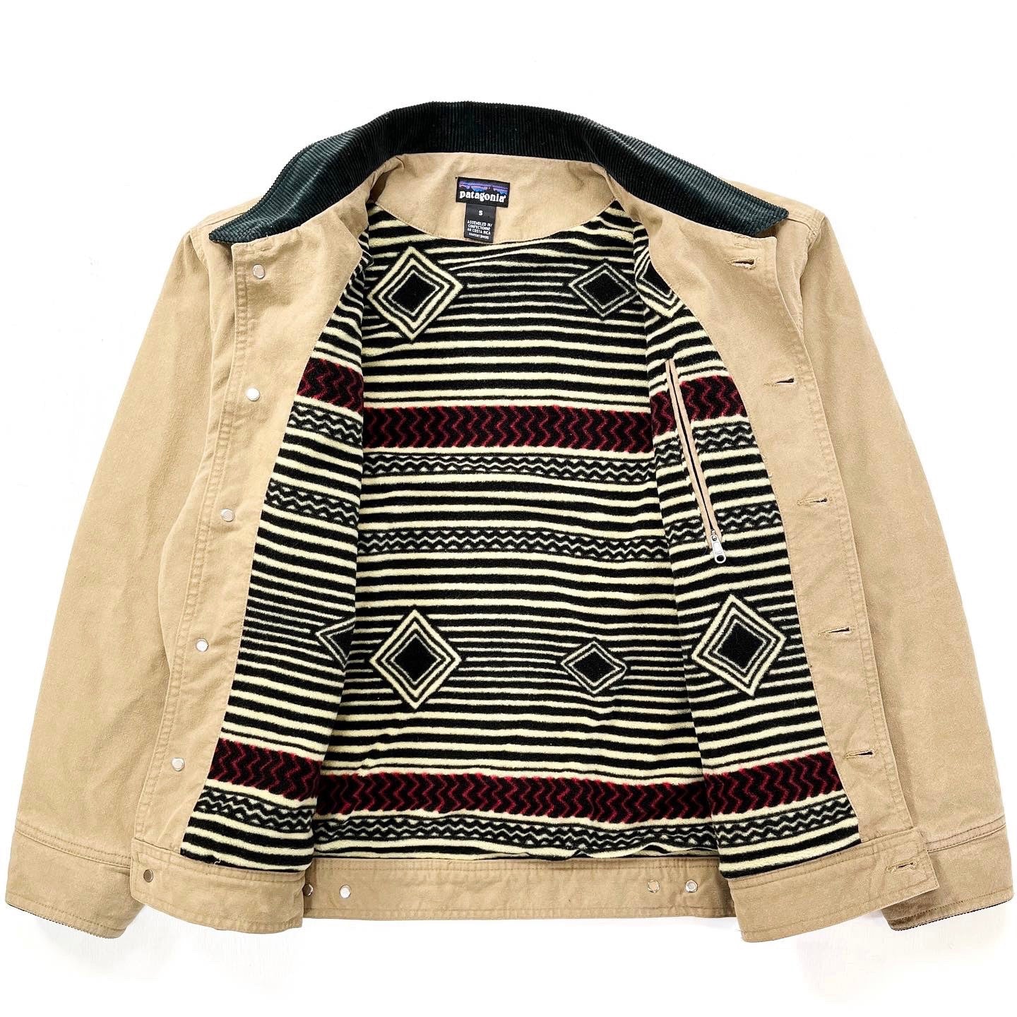 1994 Patagonia Canvas Nuevo Range Jacket, Rye & Bullseye (S/M)