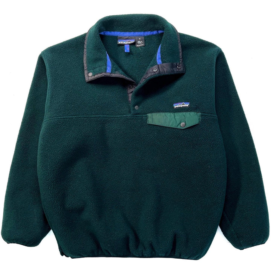 1995 Patagonia Made In The U.S.A. Synchilla Snap-T, Hunter (M)