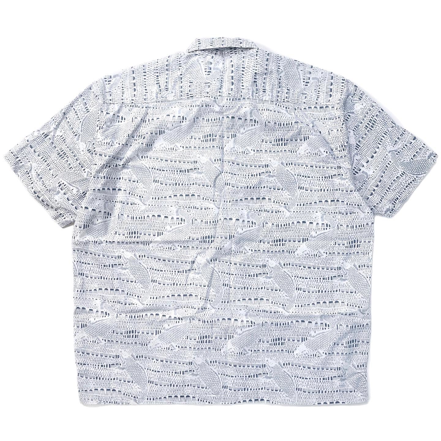 1991 Patagonia Mens Air Conditioned Cotton Print Shirt, Koi Fish Print (M/L)