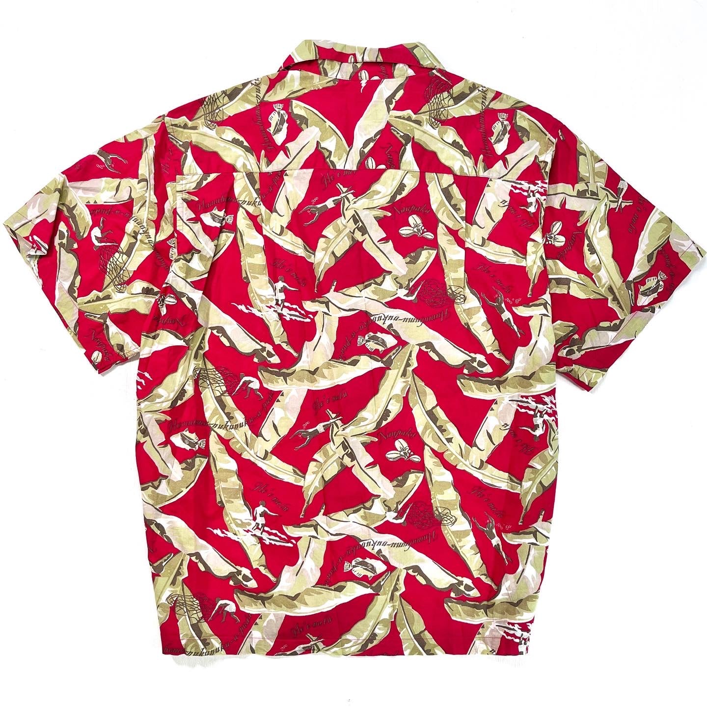 1999 Patagonia Mens Pataloha Shirt, Bananarama: Burnt Chili (XL)
