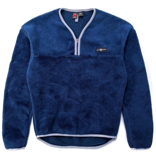 2001 Patagonia Lotus Designs R2 Fleece Pullover, Pacific Blue (S)