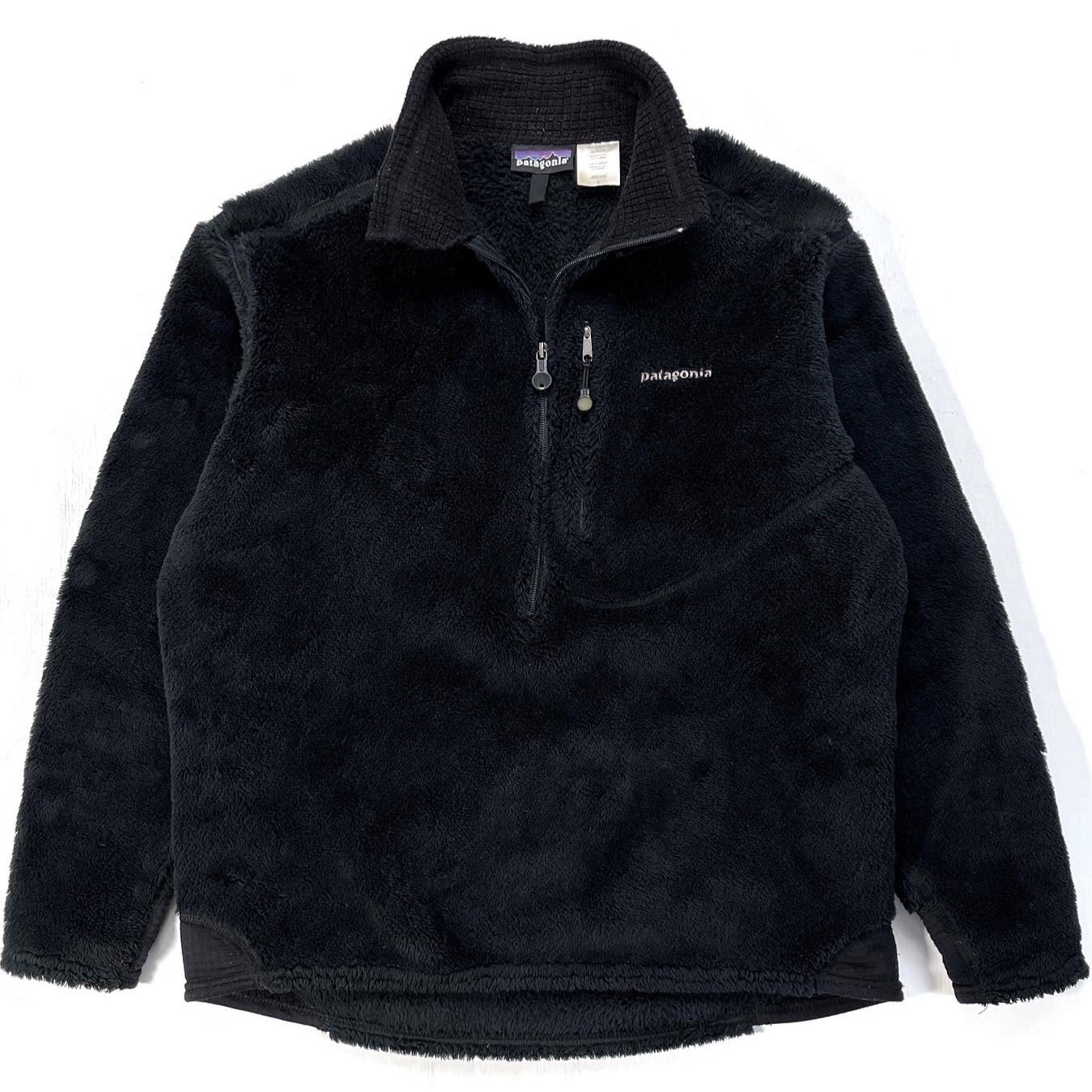 2004 Patagonia Made In The U.S.A. R2 Body Rug Pullover, Black (L)