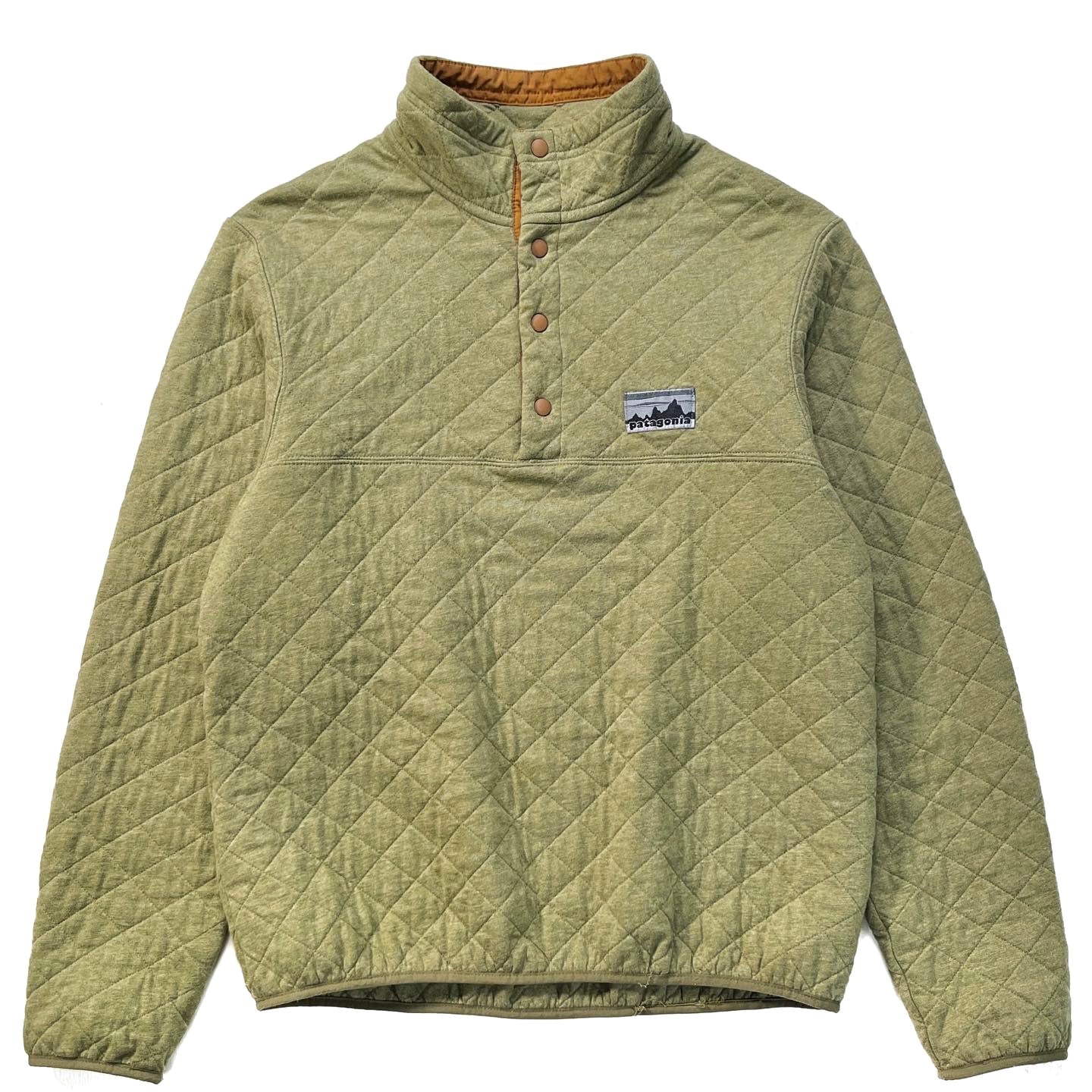 2014 Patagonia Legacy Diamond Quilt Snap-T, Fatigue Green (S)