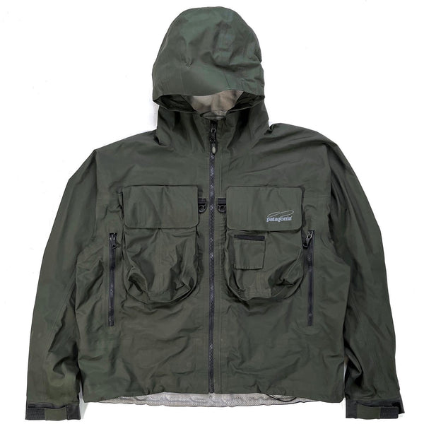 2012 Patagonia Mens SST Fishing Jacket, Green (L/XL)