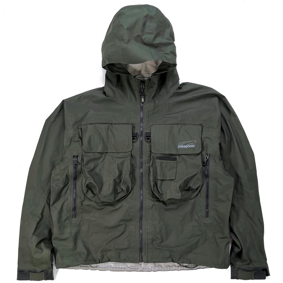 2012 Patagonia Mens SST Fishing Jacket, Green (L/XL)