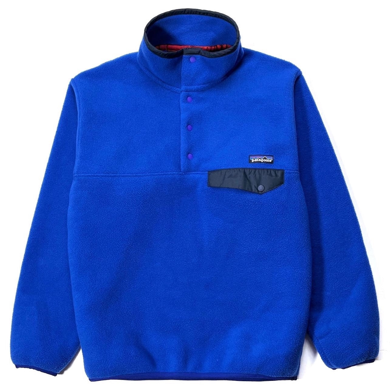 1999 Patagonia Synchilla Snap-T, Blue Ribbon & Night Sky (S/M)