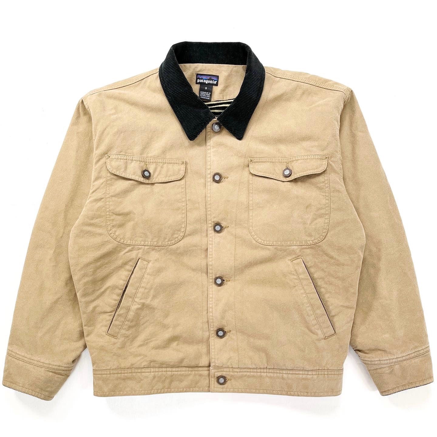 1994 Patagonia Canvas Nuevo Range Jacket, Rye & Bullseye (S/M)