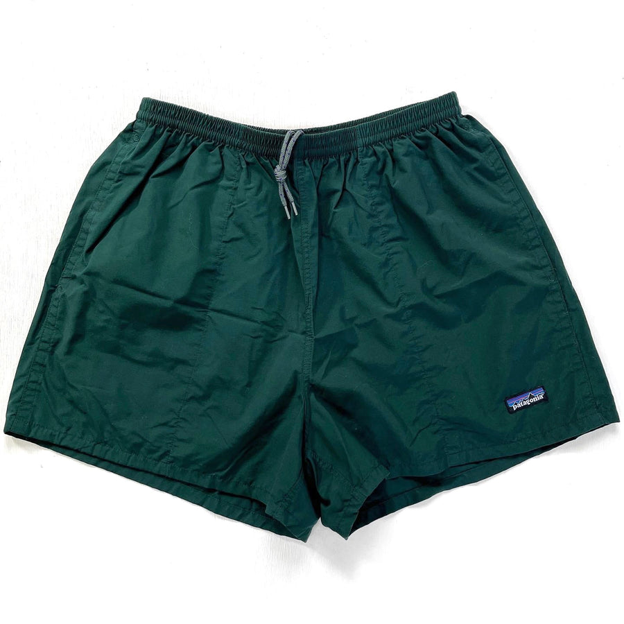 2000 Patagonia Mens 3.5” Nylon Baggies Shorts, Hunter (L)