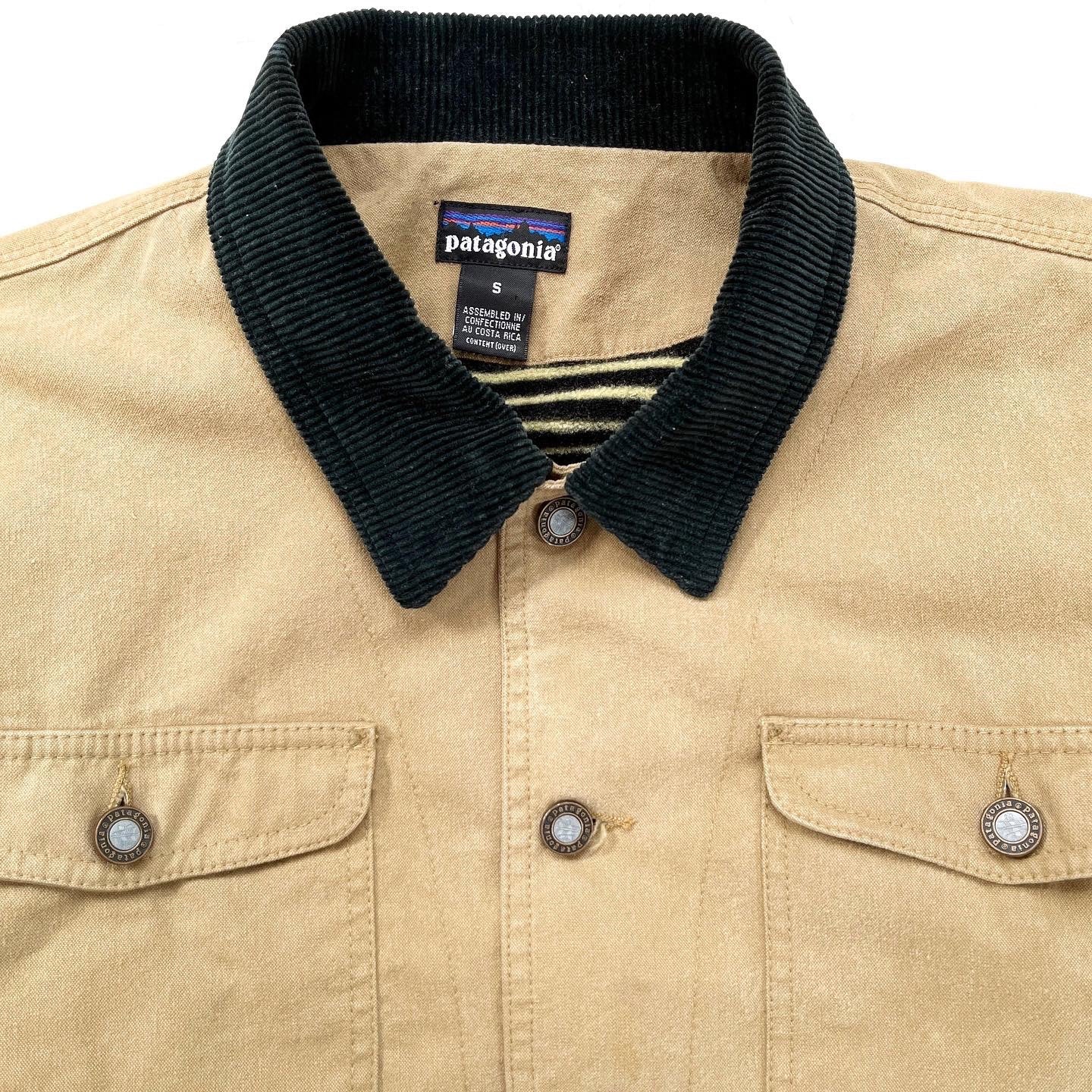 1994 Patagonia Canvas Nuevo Range Jacket, Rye & Bullseye (S/M)