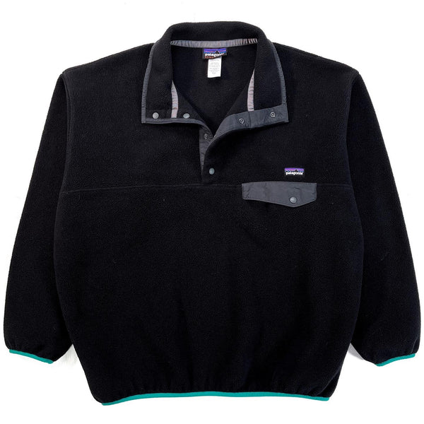 2013 Patagonia Synchilla Snap-T Fleece Pullover, Black (XL)