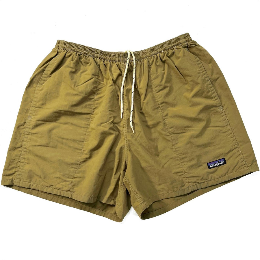 2003 Patagonia Mens 5” Baggies Shorts, Fatigue Green (L)