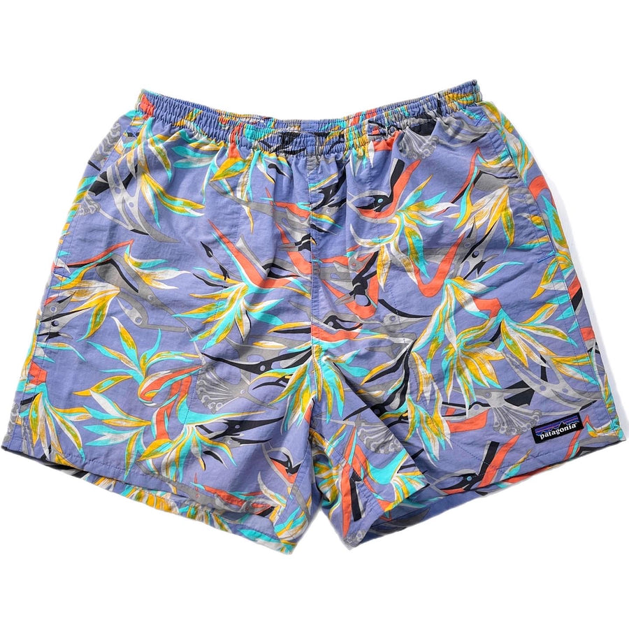 2016 Patagonia Mens 5” Baggies Shorts, Piton Paradise: Violet (M)