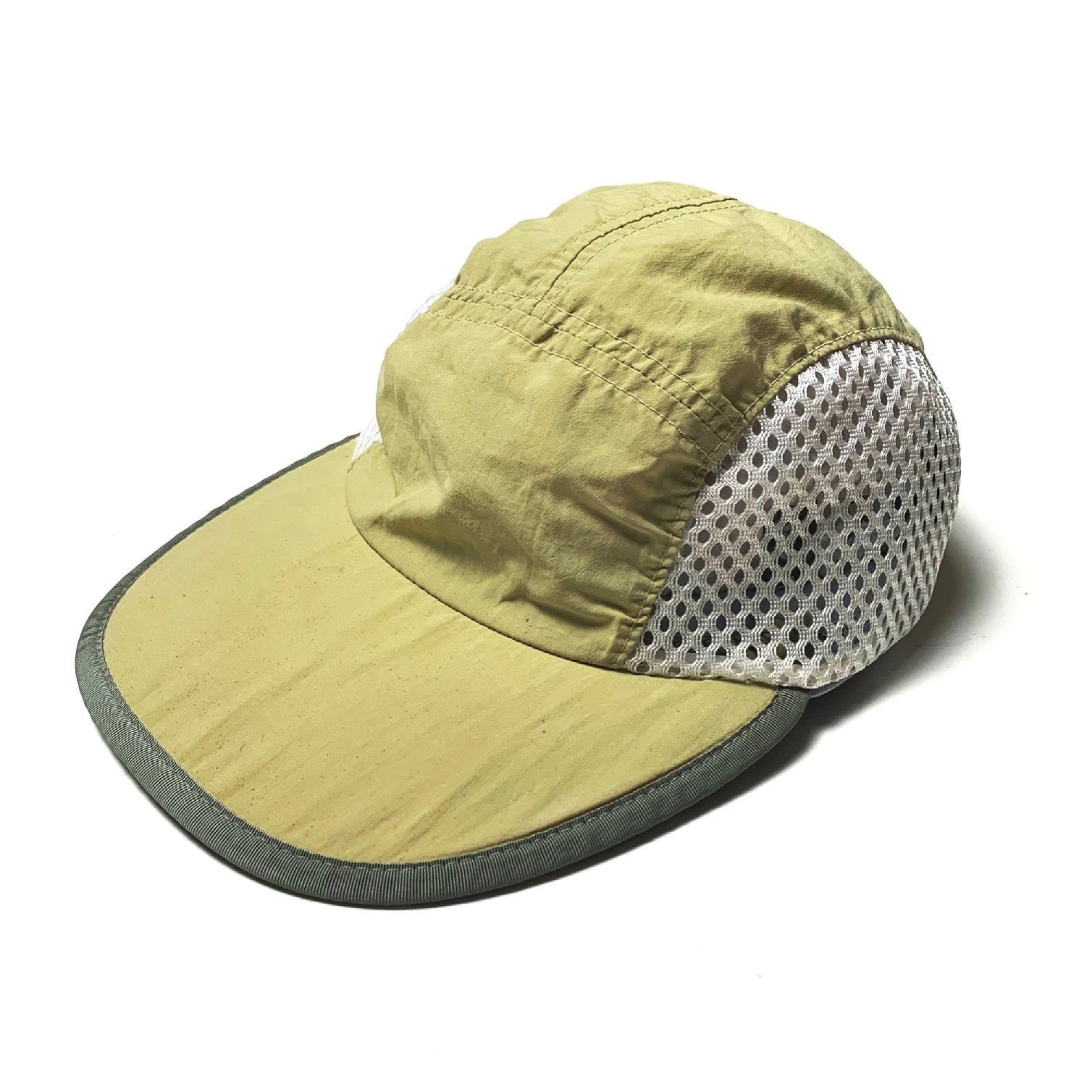 1990s Patagonia Spoonbill Cap, Tan/White (M)