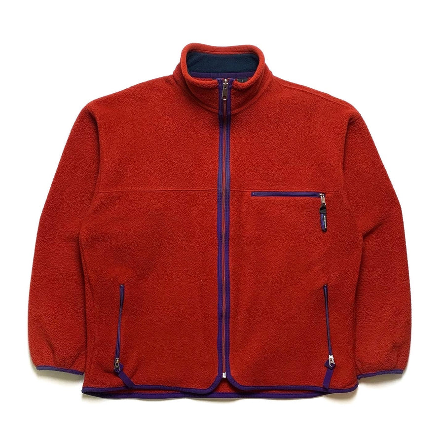 SP’94 Patagonia Synchilla Cardigan, Red/Purple (L)