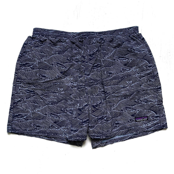 Spring/Summer 2008 Patagonia 4” Printed Baggies Shorts, Rising Salmon (L)