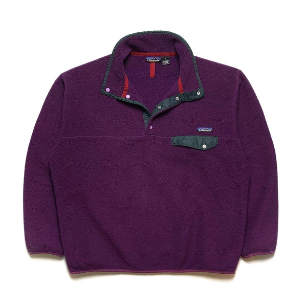 FA’98 Patagonia Synchilla Snap-T, Eggplant (L)