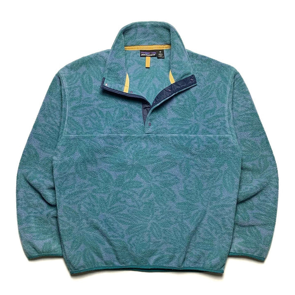 SP94 Patagonia Printed Synchilla Snap-T, Tropical: Sea Green (M)