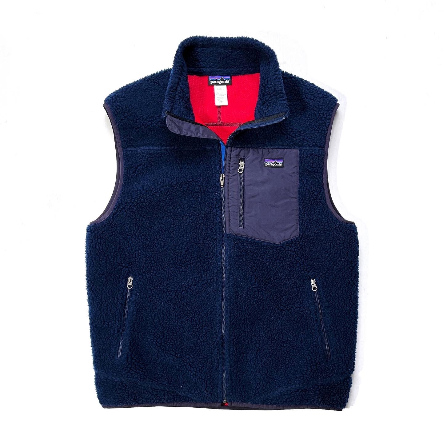2013 Patagonia Mens Classic Retro-X Vest, Classic Navy (L)