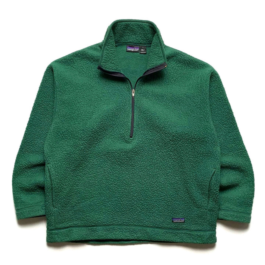 SP96 Patagonia Synchilla Shearling Sweater, Emerald (XL)