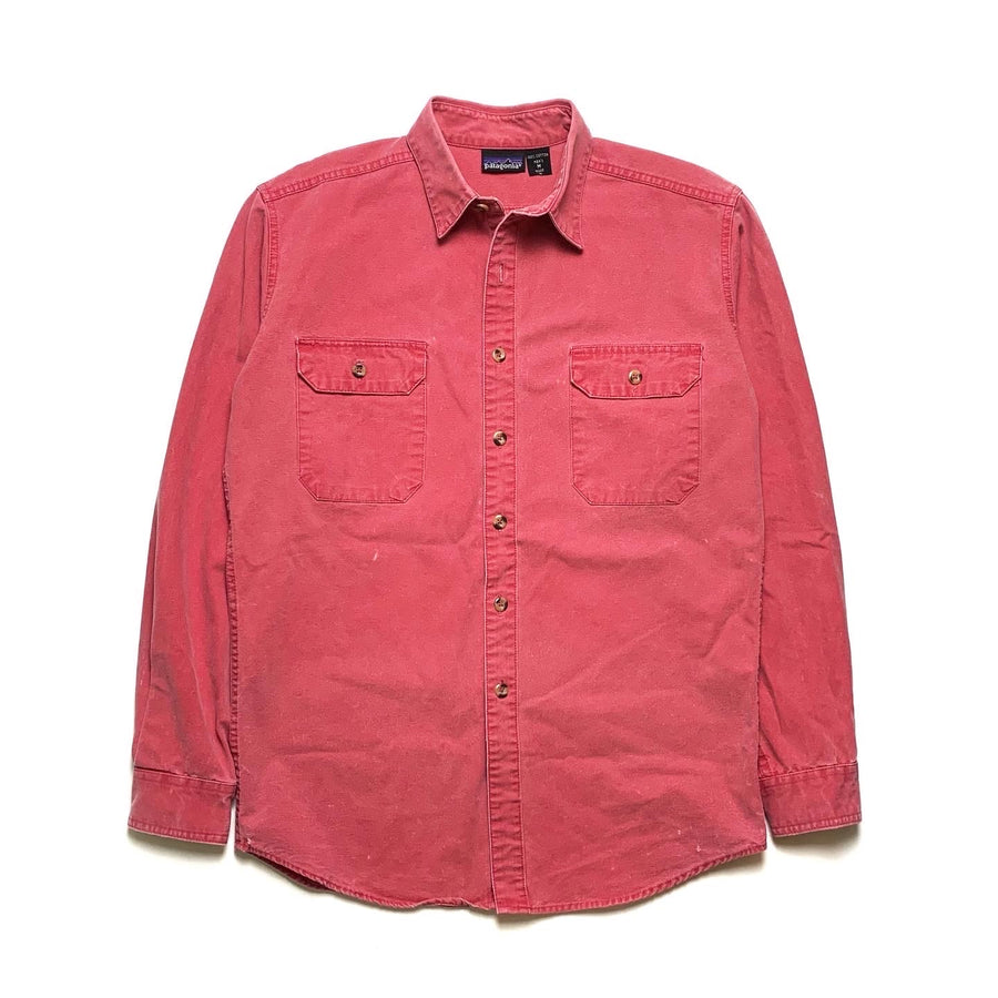 1988 Patagonia Canvas Shirt, Burnt Red (M/L)