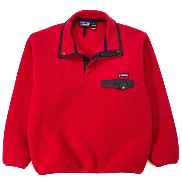 1998 Patagonia Synchilla Snap-T, Burnt Chili & Condor (M)