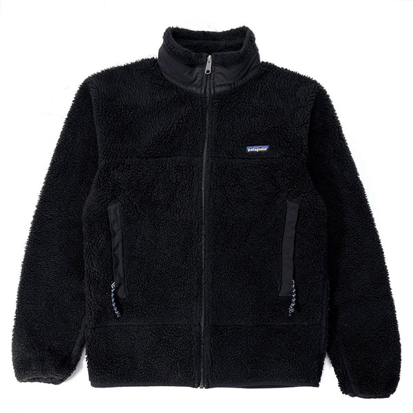 1996 Patagonia P.E.F. Retro-X Jacket, Black & Purple (S)