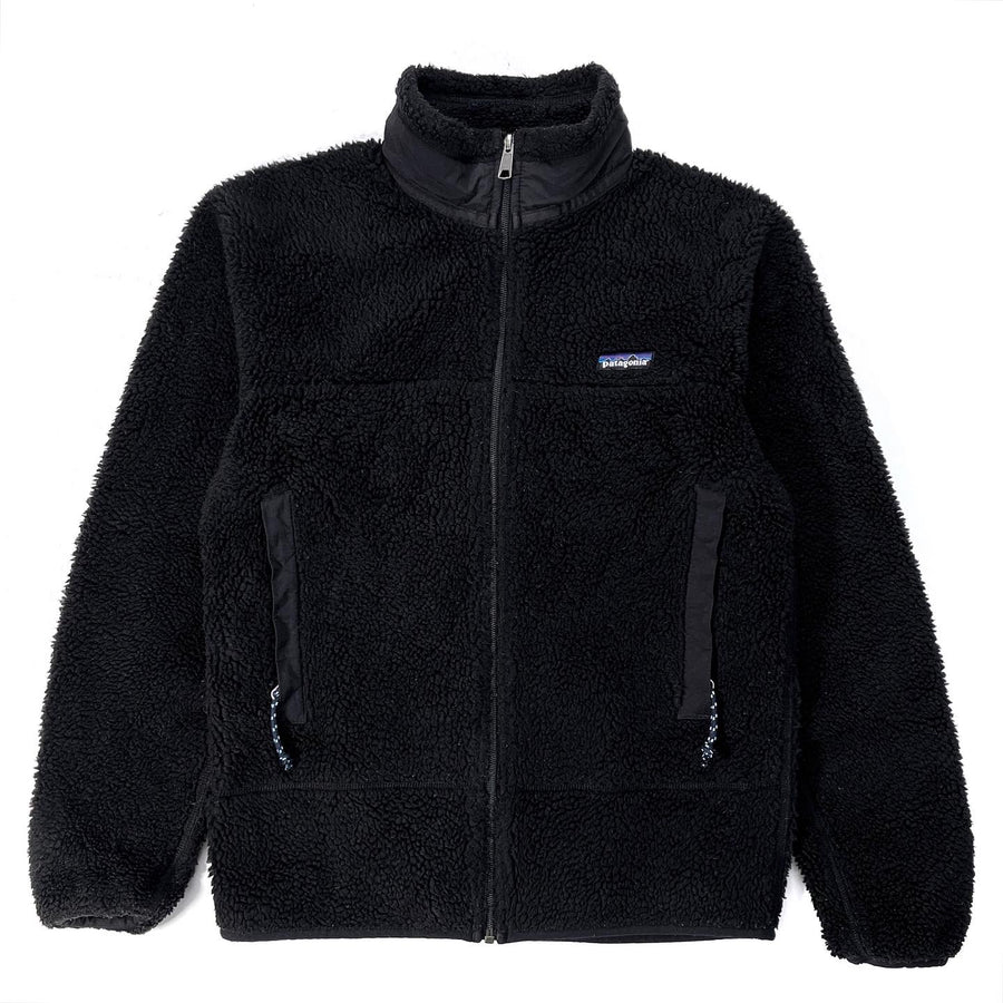 1996 Patagonia P.E.F. Retro-X Jacket, Black & Purple (S)