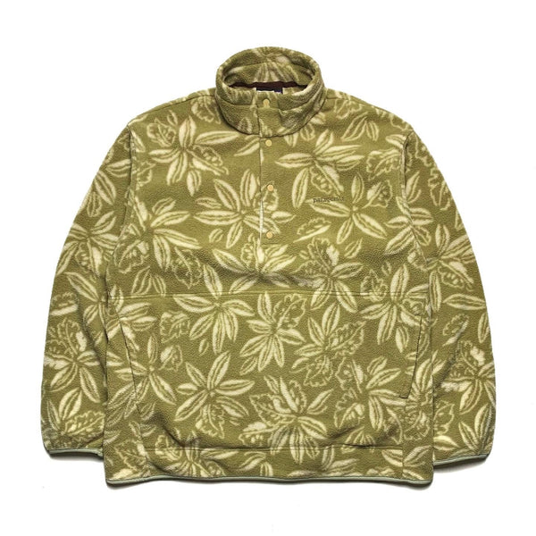 SP05 Patagonia Printed Marsupial Snap-T, Tropical: Olive (XL/L)
