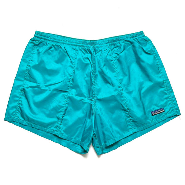 Spring/Summer 1992 Patagonia 3.5” Baggies Lites Shorts, Teal (L)