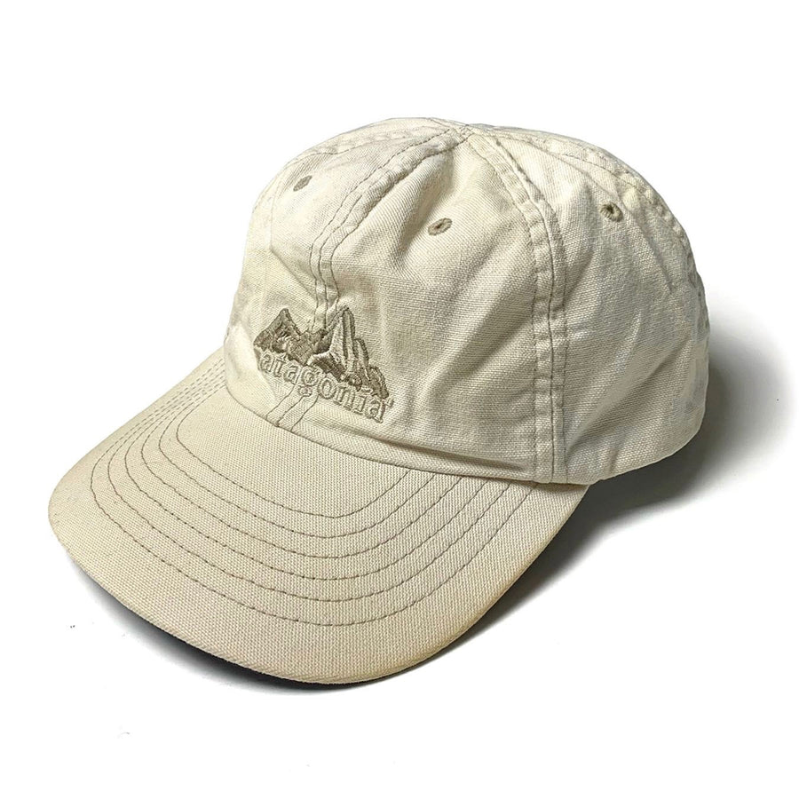 FA97 Patagonia Organic Cotton Canvas Fitz Roy Cap, Stone (L)