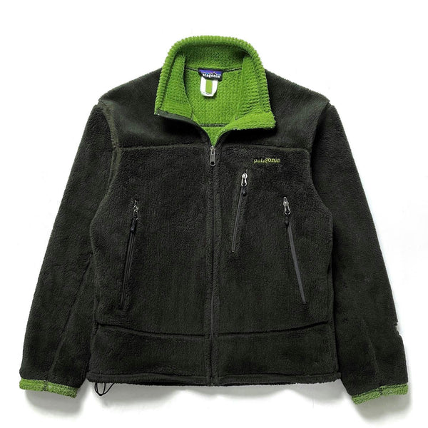 2004 Patagonia Mens R4 High-Pile Regulator Fleece Jacket, Loden (S)