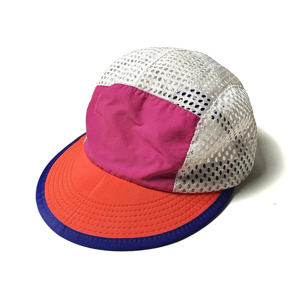 Early 1990s Patagonia Duckbill Cap, Pink, Orange, & Blue (M)
