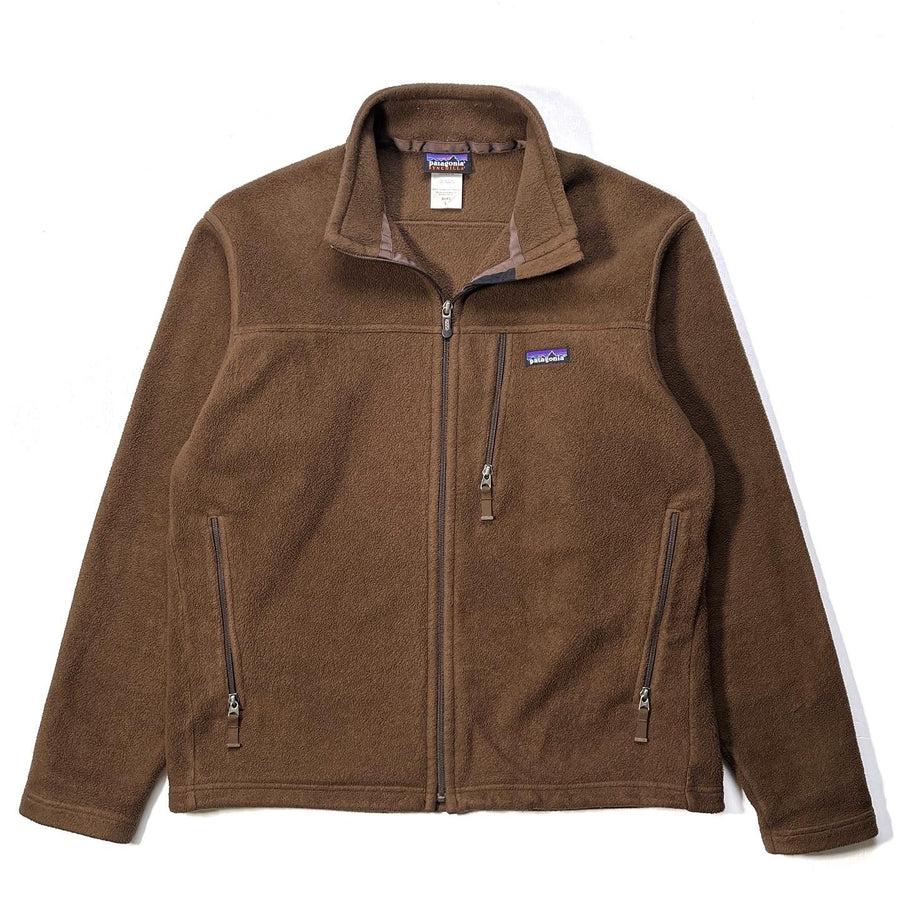 2009 Patagonia Mens Lightweight Synchilla Jacket, Brown (L)