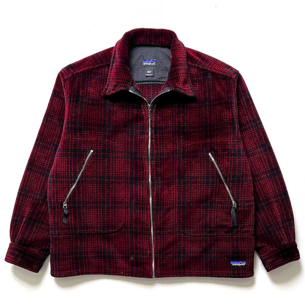1997 Patagonia Ultra-Plush Overshirt, Adirondack: Carmine (XL)