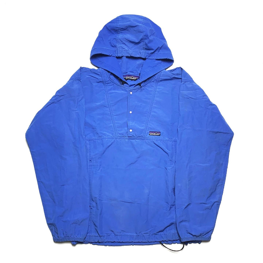 1980s Patagonia Baggies Anorak Pullover, Blue (M Fits L)
