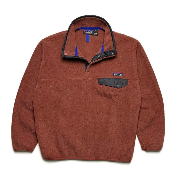 FA99 Patagonia Synchilla Snap-T, Rust & Asphalt (M/L)