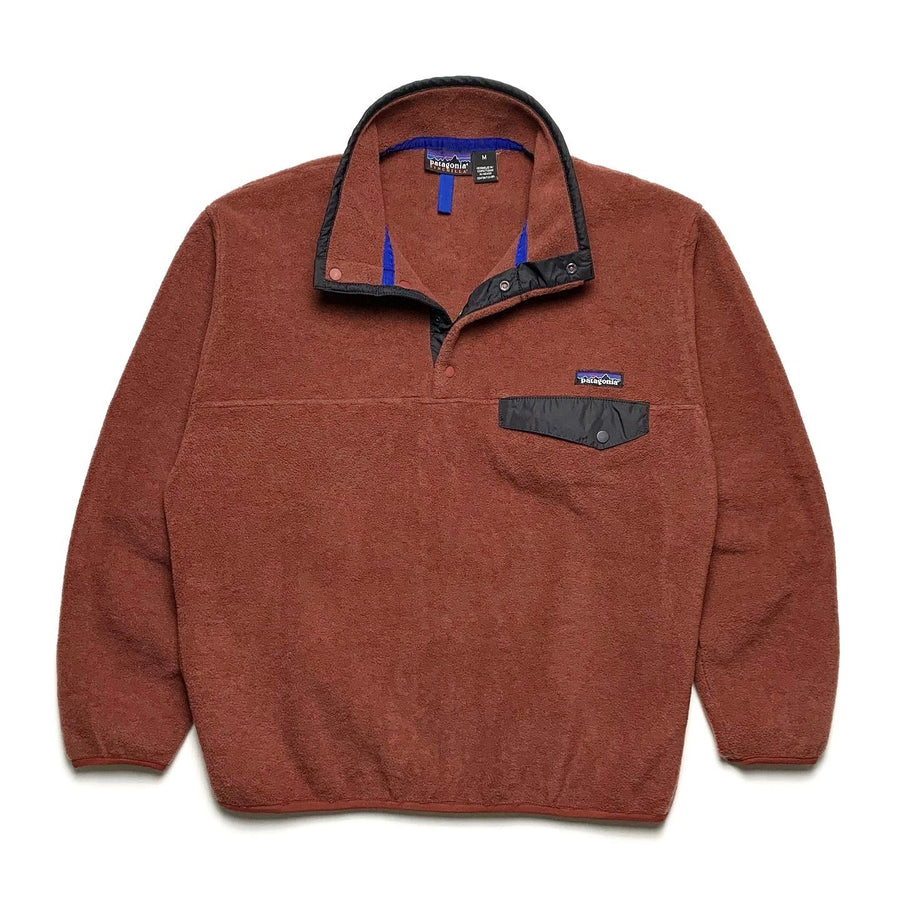 FA99 Patagonia Synchilla Snap-T, Rust & Asphalt (M/L)