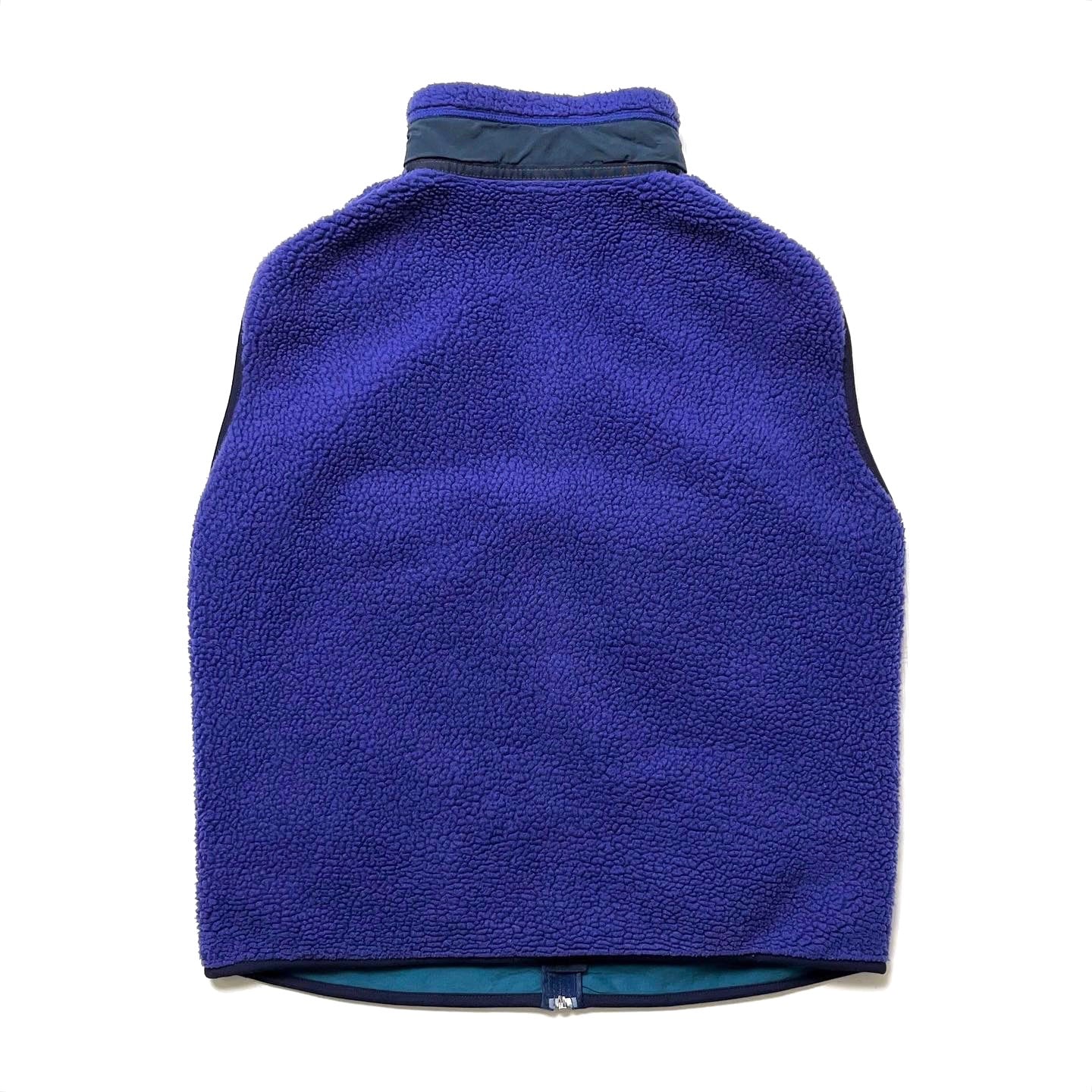 Spring 1997 Patagonia Retro-X Vest, Cobalt & Dark Teal (L/XL)