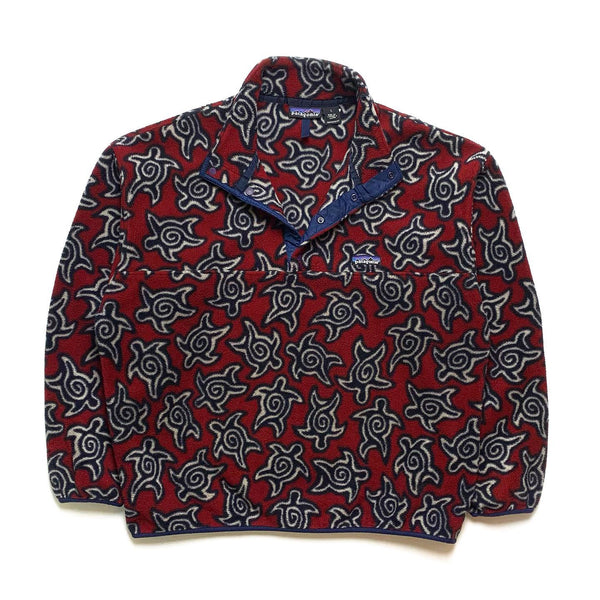 SP96 Patagonia Printed Snap-T, Zen Turtles: Henna (L/M)