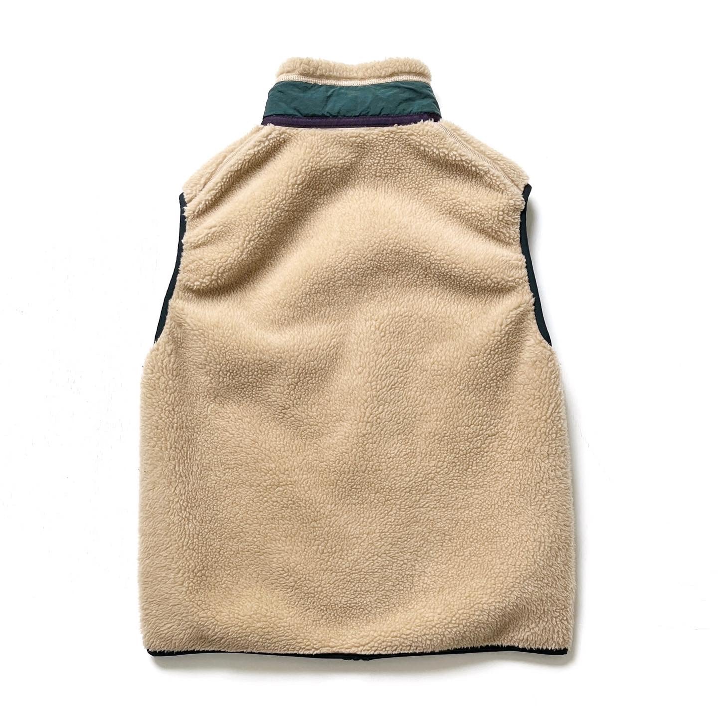 1997 Patagonia Classic Retro-X Vest, Natural & Hunter (M)