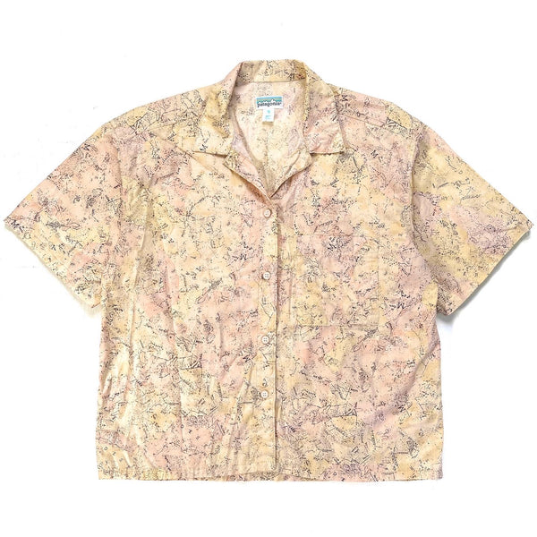1990 Patagonia Womens Limited Edition Cotton A/C Print Shirt (S/M)