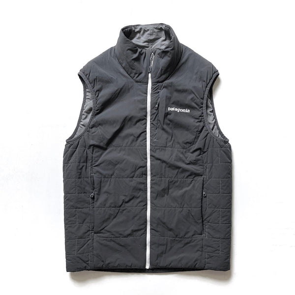 2015 Patagonia Mens Nano Air Vest, Forge Grey & White (S)