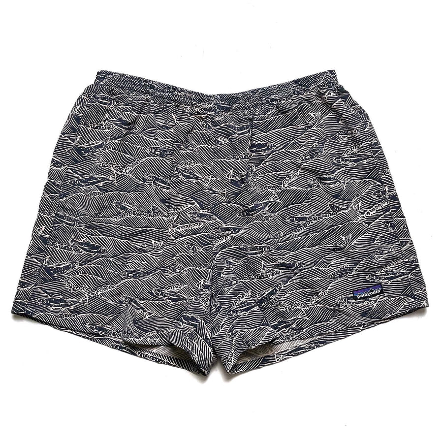 Spring/Summer 2008 Patagonia 5” Printed Baggies Shorts, Fish Print (L)