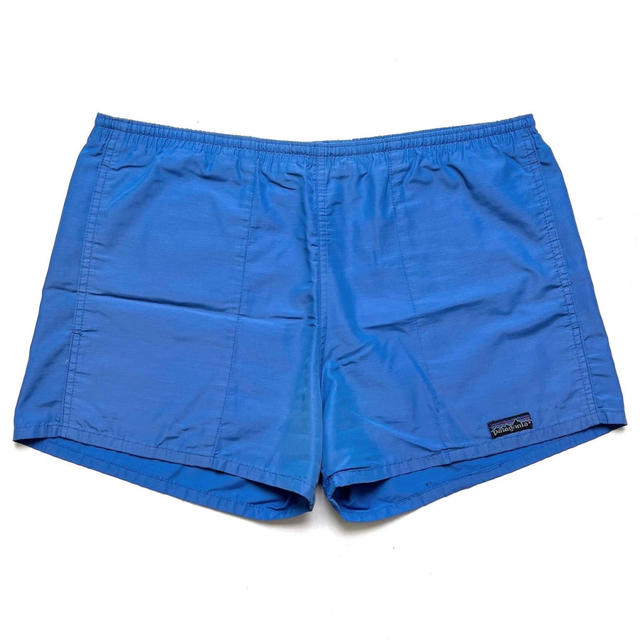 Spring/Summer 1985 Patagonia 3” Baggies Shorts, Blue (L/XL)