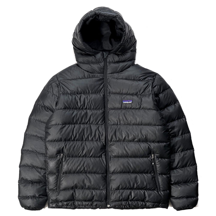 2012 Patagonia Mens Hi-Loft Hooded Down Sweater, Black (L)