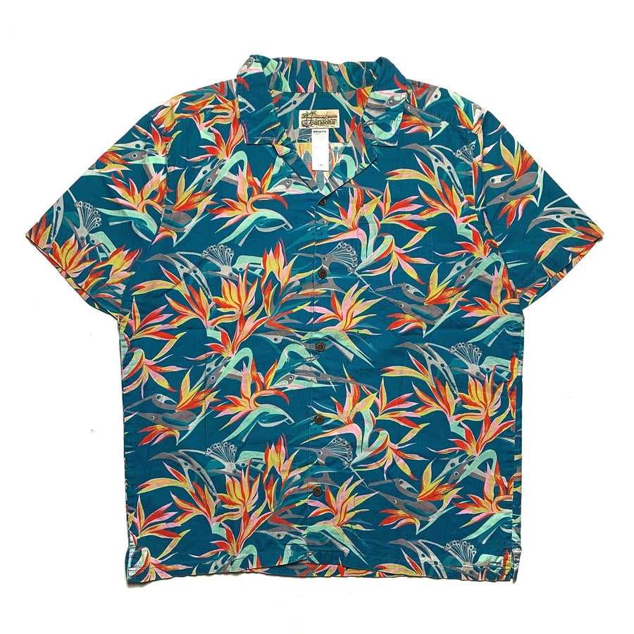 SP14 Patagonia Mens Pataloha Shirt, Piton Paradise (L)