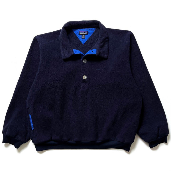 1990 Patagonia Made In The U.S.A. Collared Synchilla Sweater (L)