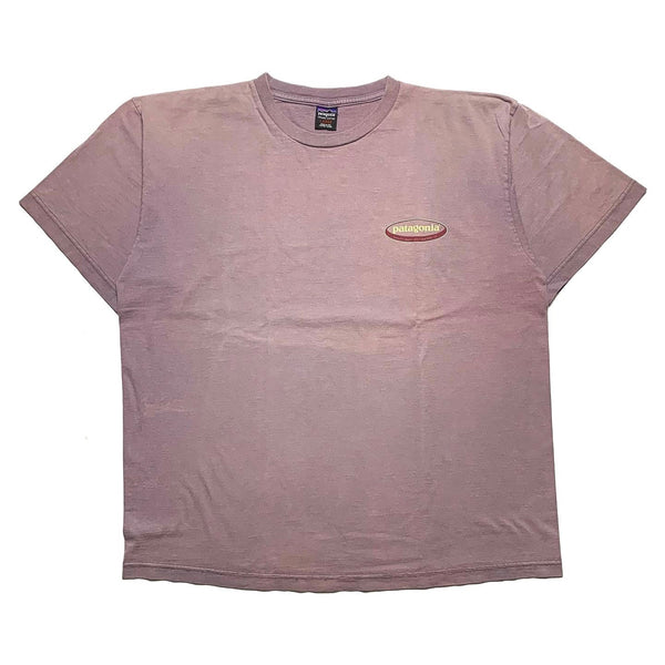 1990s Patagonia Made In The U.S.A. Organic Cotton T-Shirt, Purple (L)